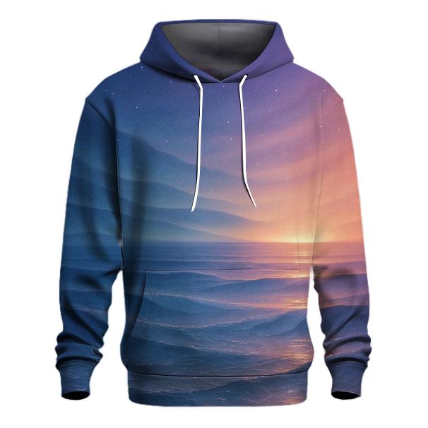 Nebula Shore Gradient pullover hoodies