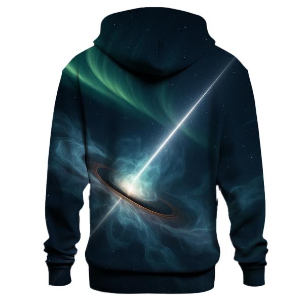 Auroral Jet Halo zip-up hoodies