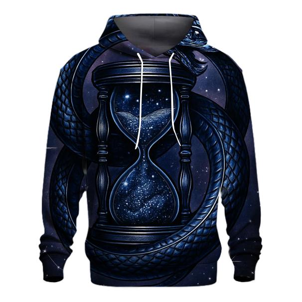 Celestial Ouroboros Guardian Tattoo lightweight hoodies