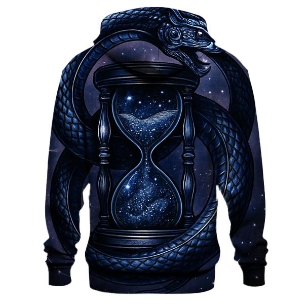 Celestial Ouroboros Guardian Tattoo lightweight hoodies