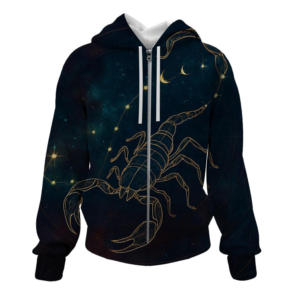 Scorpio Celestial Sigil premium hoodies