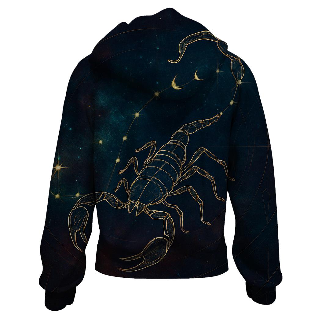 Scorpio Celestial Sigil premium hoodies