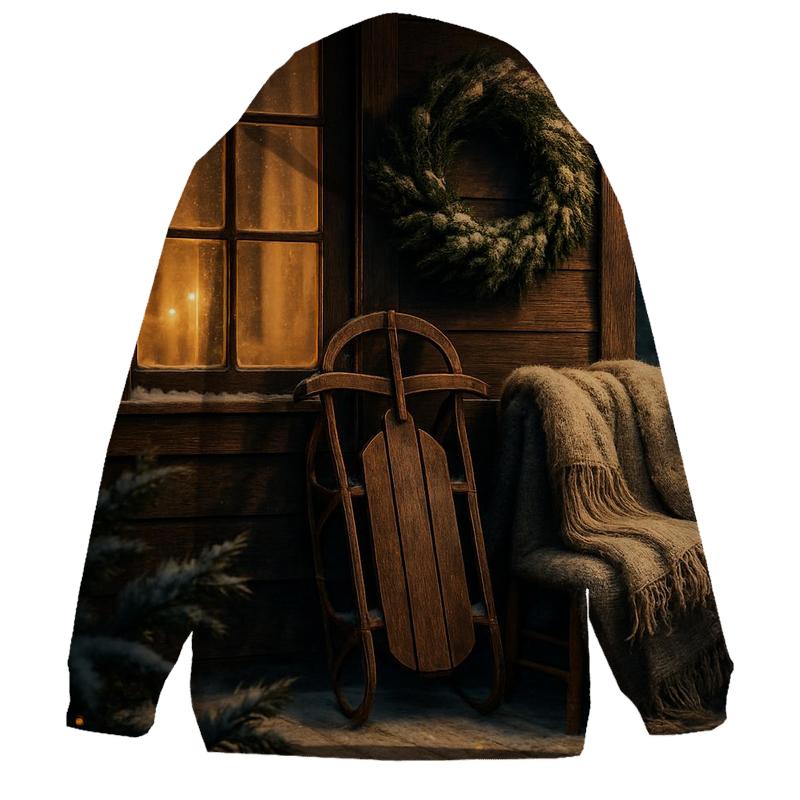 Midnight Wreath And Starlit Sled hoodie designs