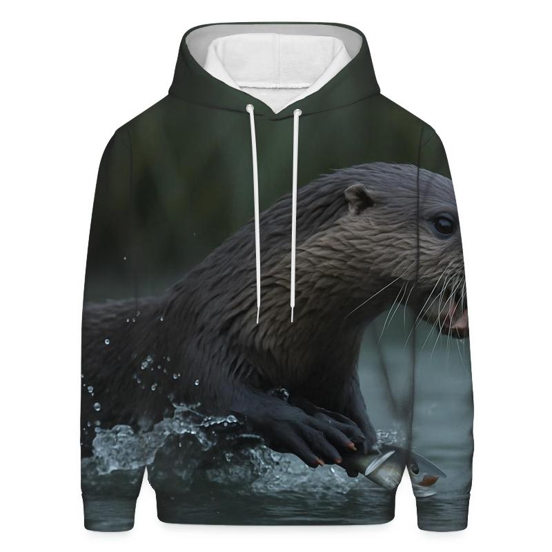 Tideway Ambush River Otter pullover hoodies
