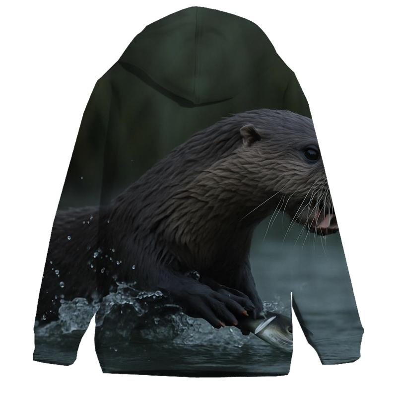 Tideway Ambush River Otter pullover hoodies