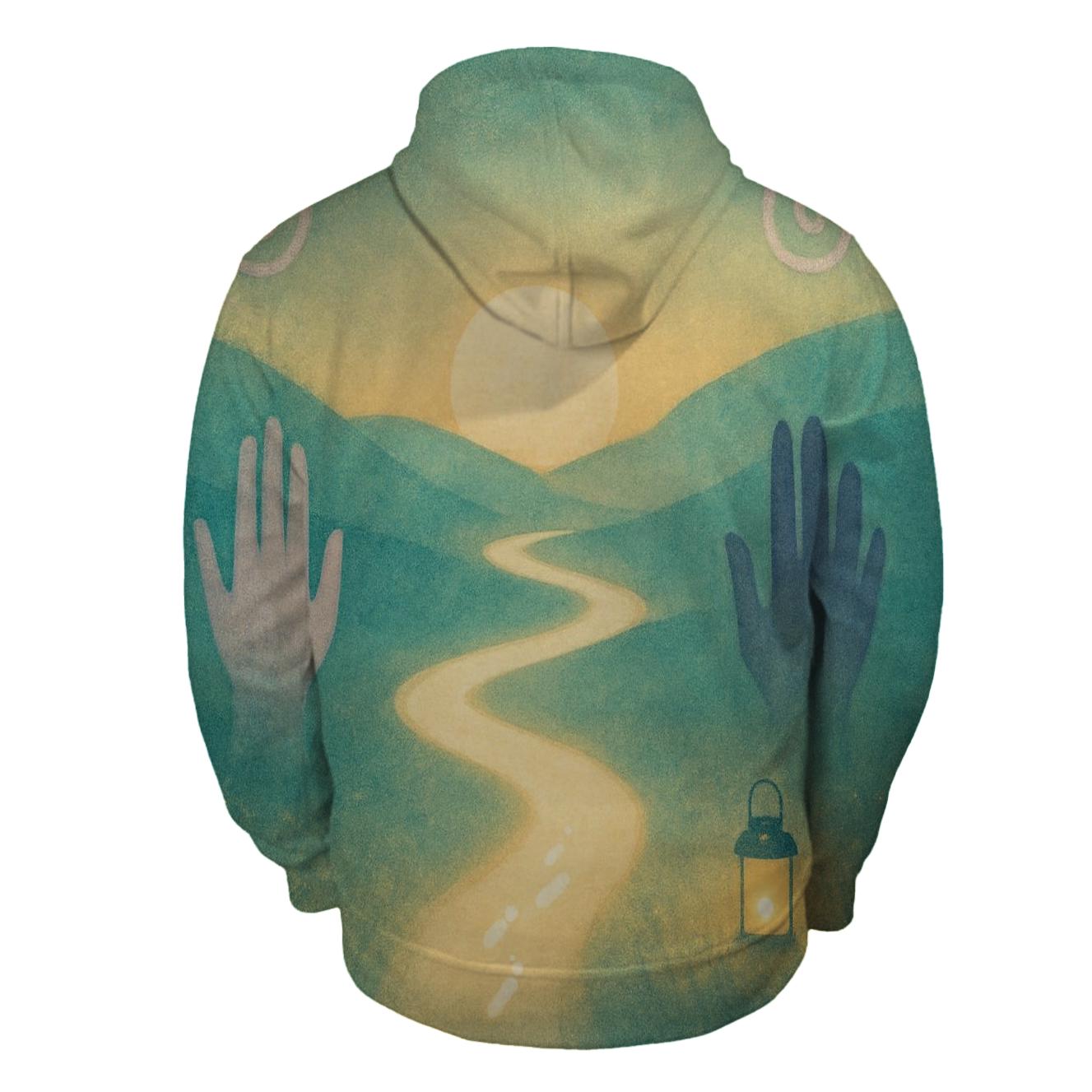 Luminescent Journey hoodie styles