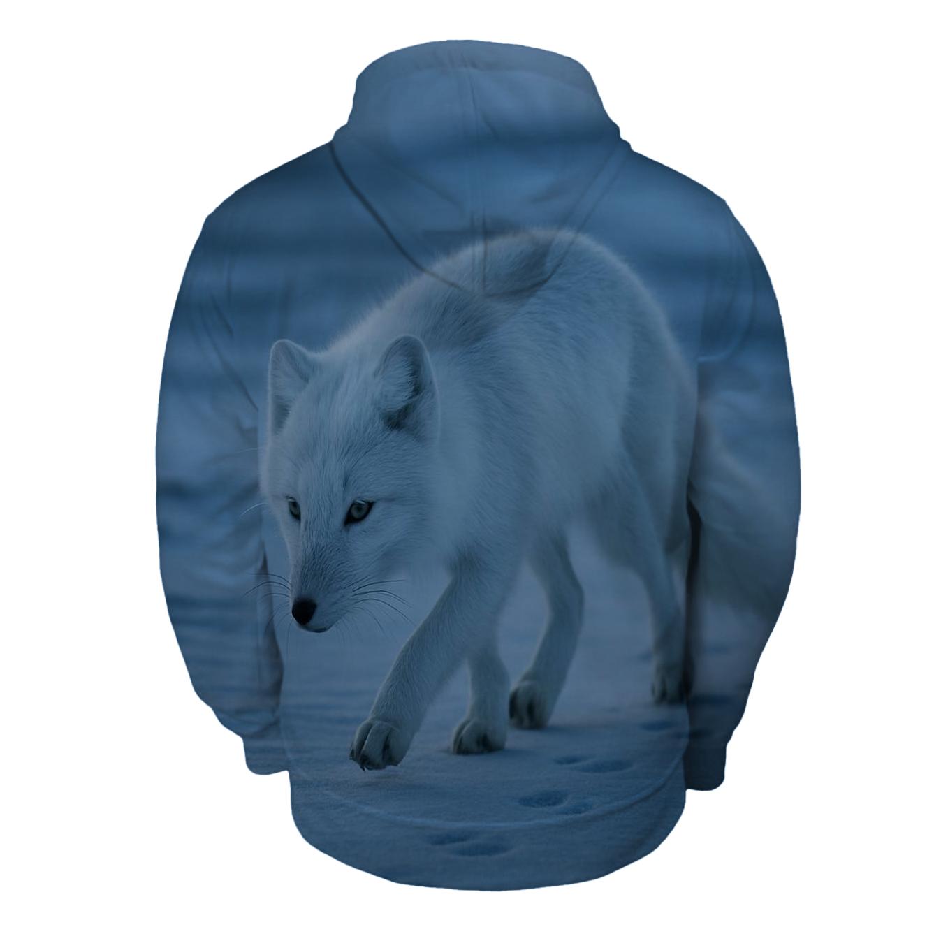 Glacial Drift Arctic Fox hoodie trends