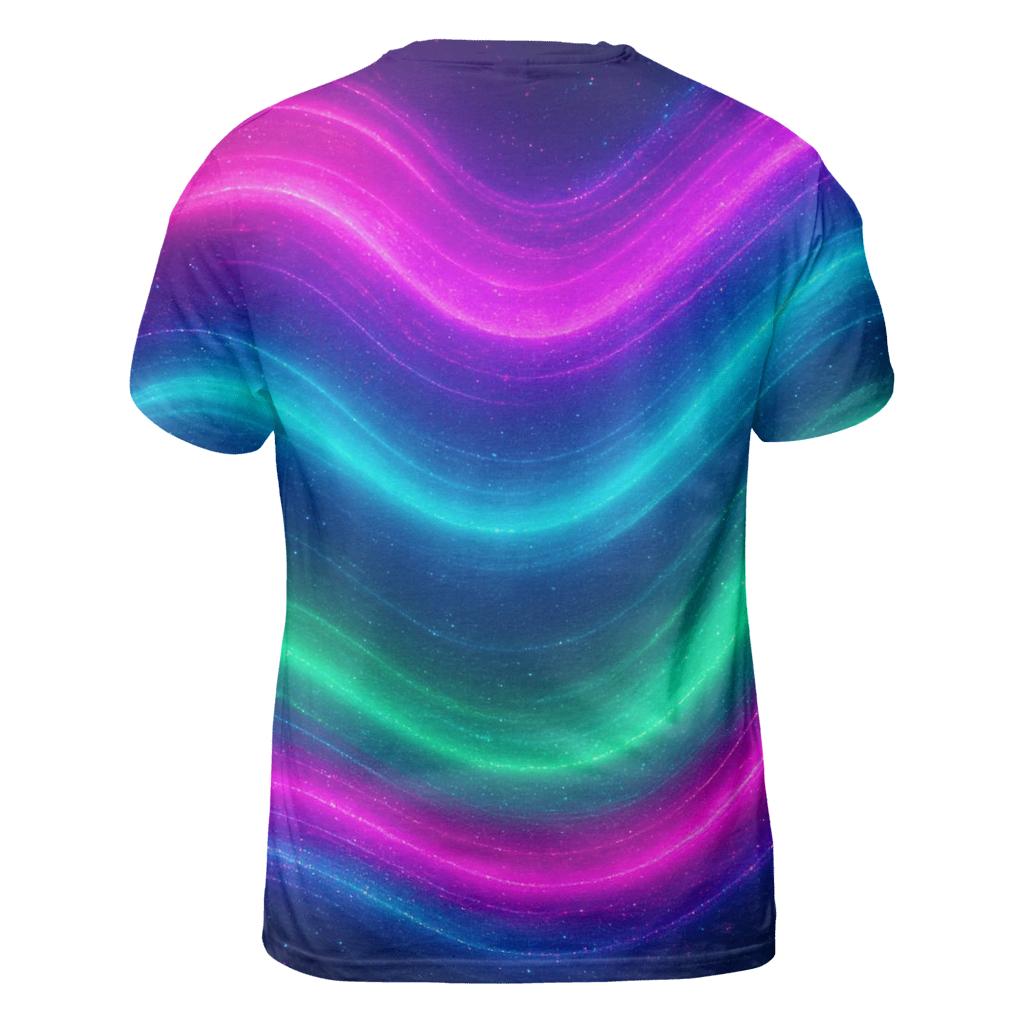 Neon Aurora designer pattern shirts