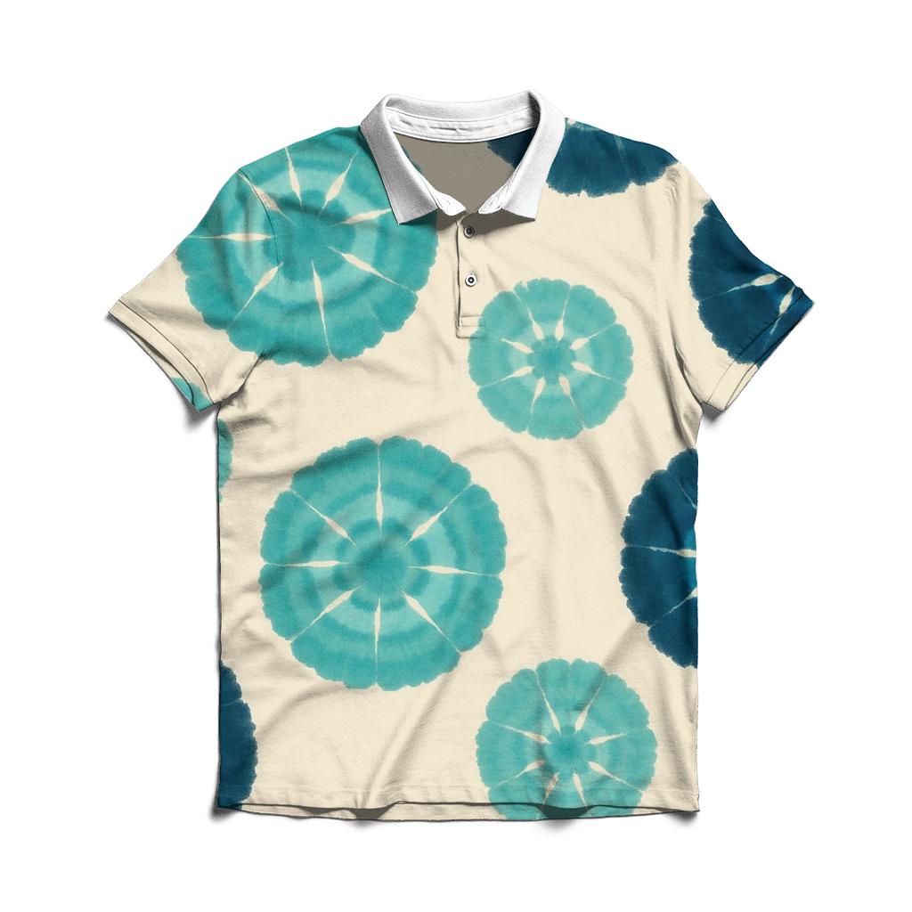 Kumo Cluster Mosaic personalized polo shirts