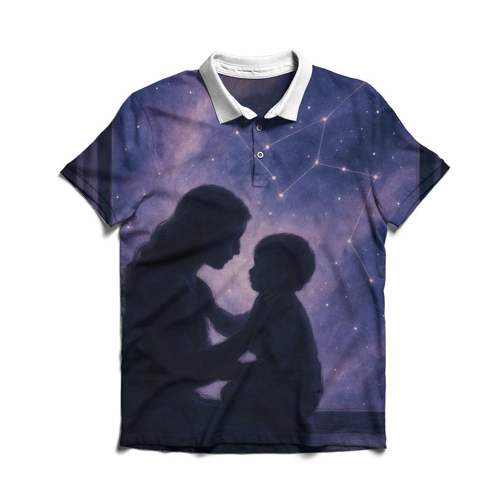 Celestial Cradle custom polo shirts