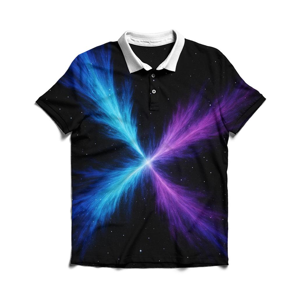 Stellar Jet Outflow Dance stylish collar polo tees