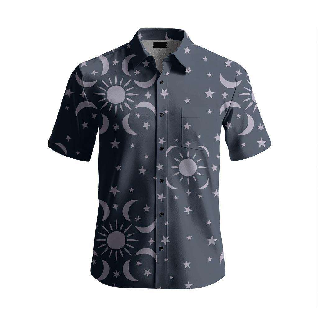 Celestial Mandala Cosmos custom embroidered shirts