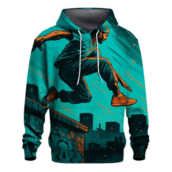 Cosmic Parkour Sprint custom hoodies