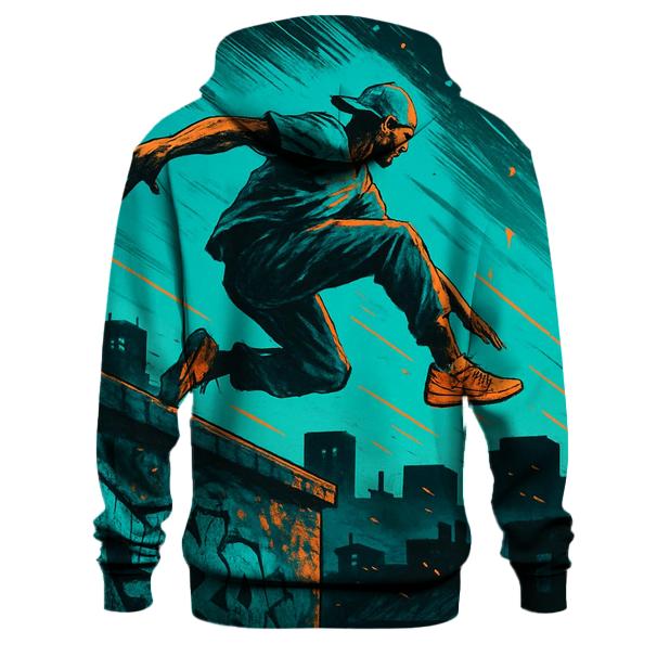 Cosmic Parkour Sprint custom hoodies