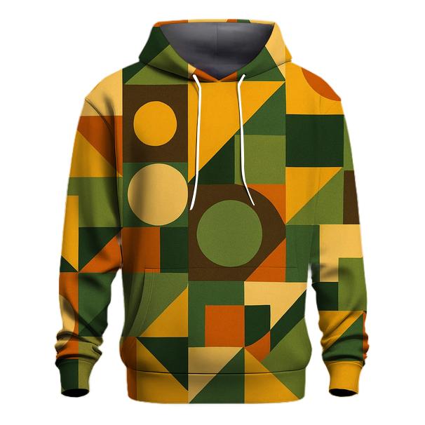 Psychedelic Geometric Harmony premium hoodies
