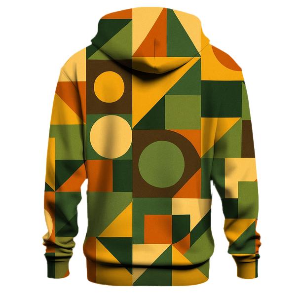Psychedelic Geometric Harmony premium hoodies