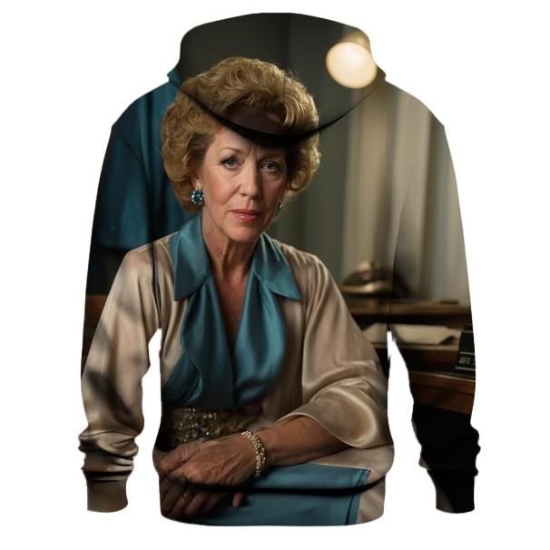 Polly Holliday On Set Teaching Southern Theater lightweight hoodies