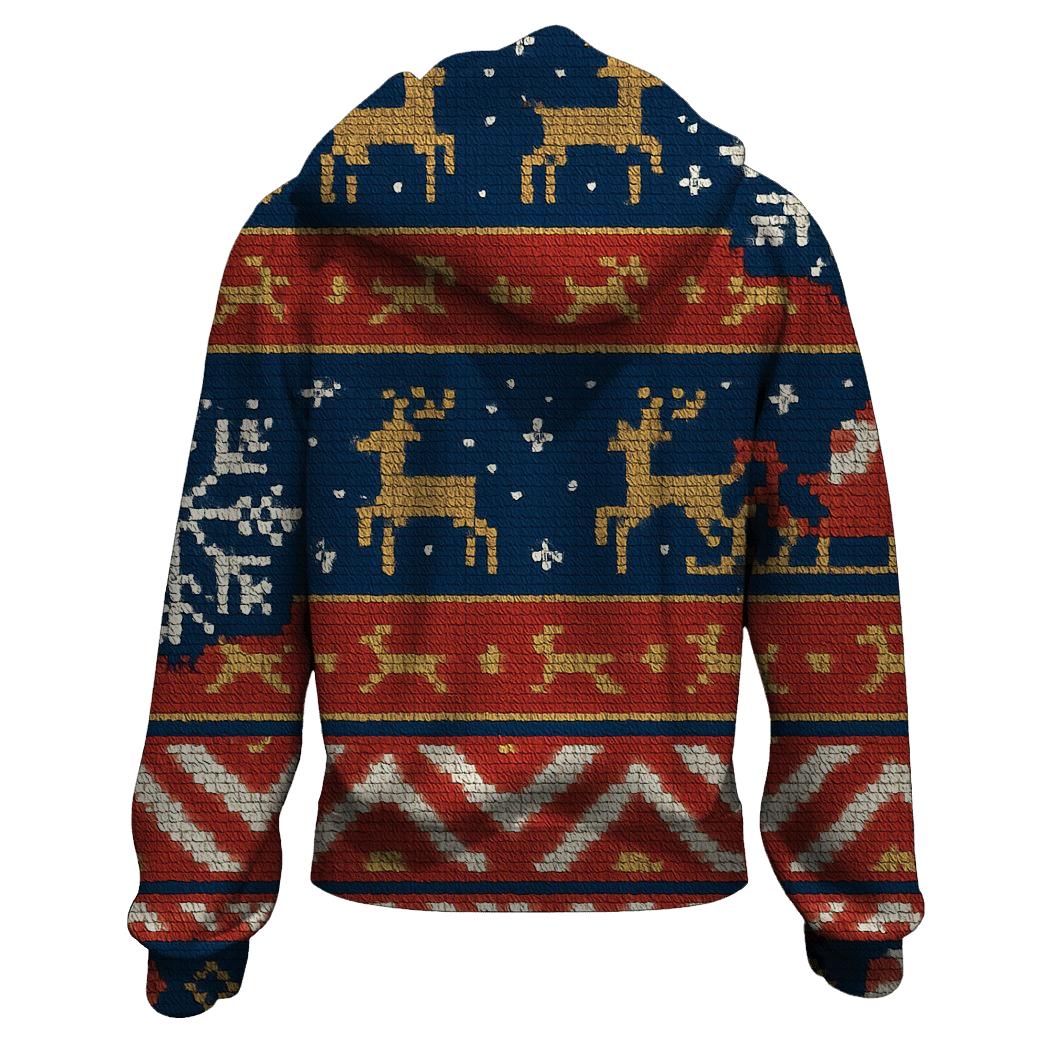 Kitschy Midnight Sleigh Bands Design hoodie designs