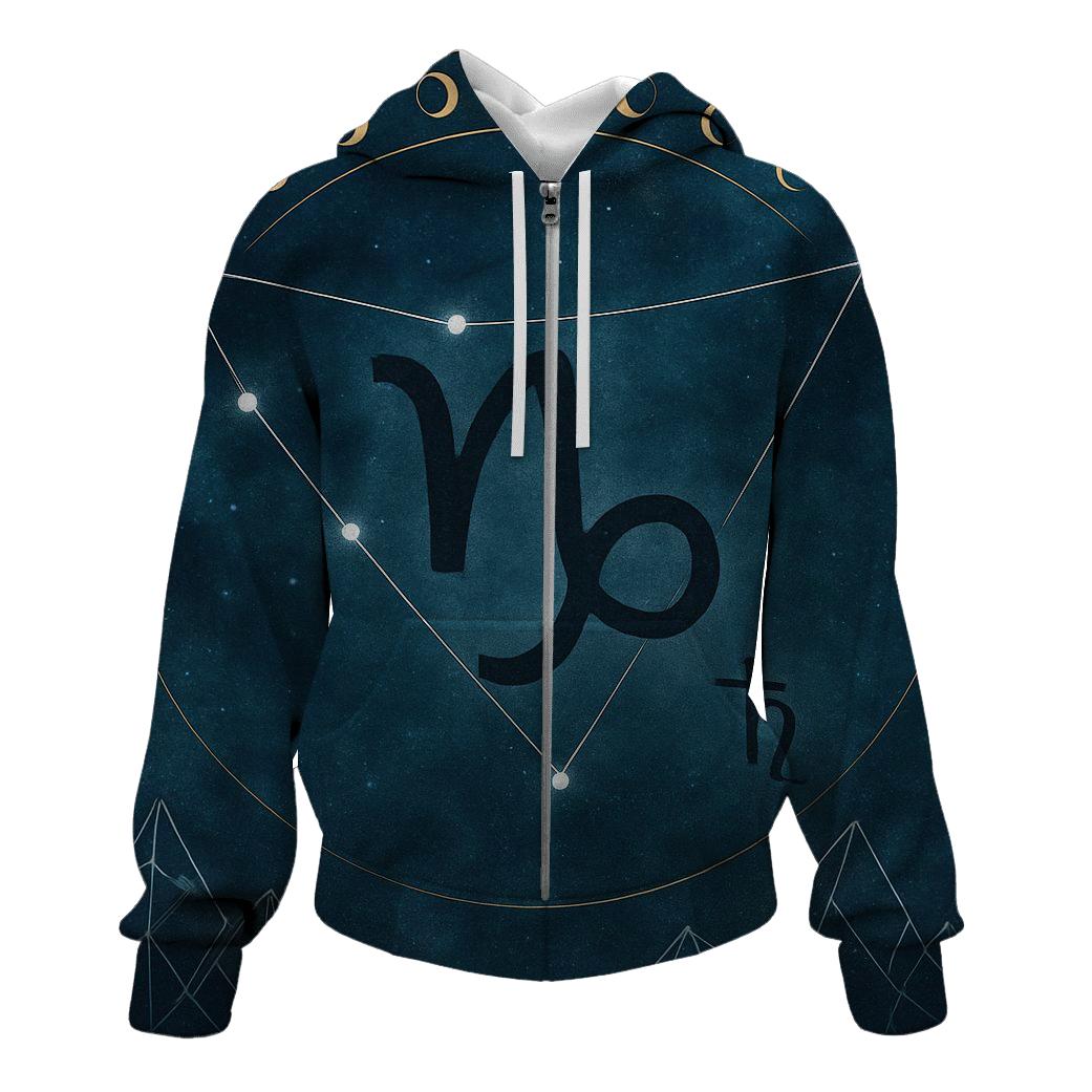 Capricorn Celestial Meridian hoodies fashion