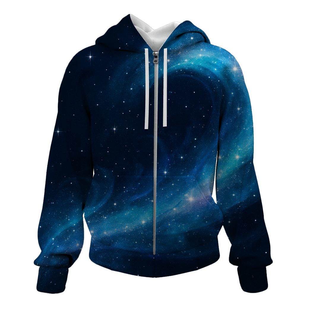 Celestial Symphony Wave lightweight hoodies