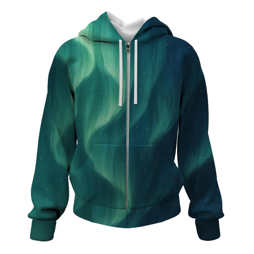 Aurora Veil Embrace hoodie designs