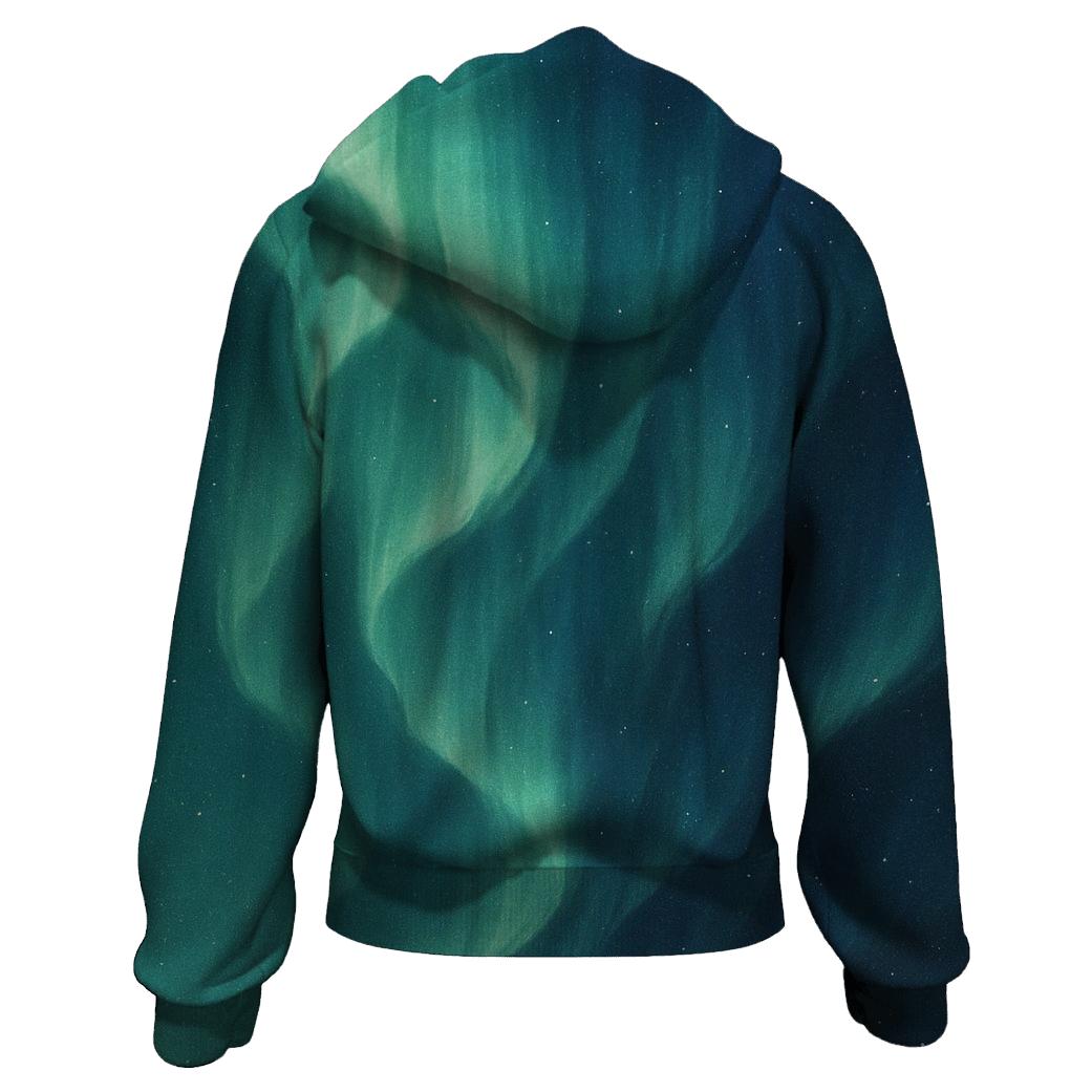 Aurora Veil Embrace hoodie designs