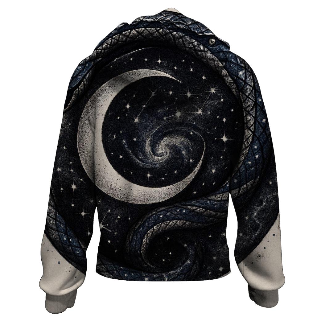 Eternal Celestial Serpent Tattoo hoodie styles