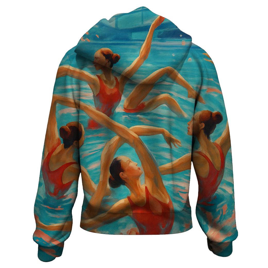 Synchronized Swimming Symphony heavyweight hoodies