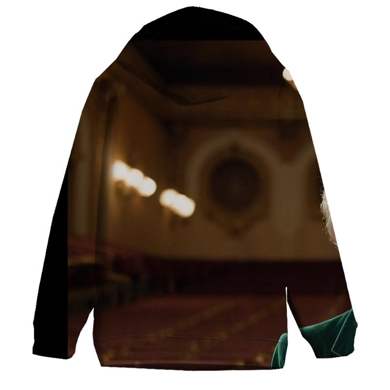 Polly Holliday Reflecting At Historic Theater pullover hoodies