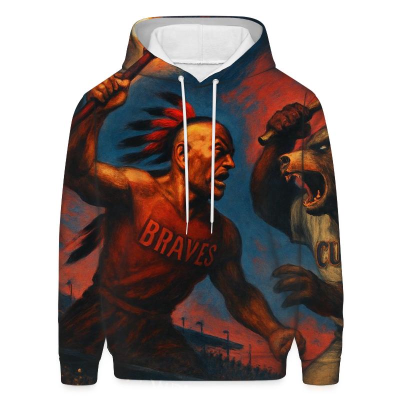 Battle At Wrigley printed hoodies