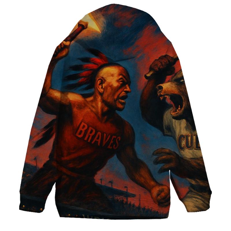 Battle At Wrigley printed hoodies