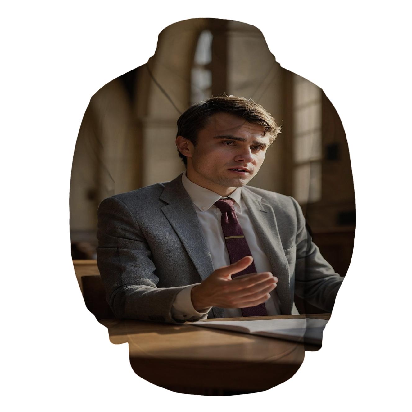 Morning Briefing At The Campus Forum zip-up hoodies