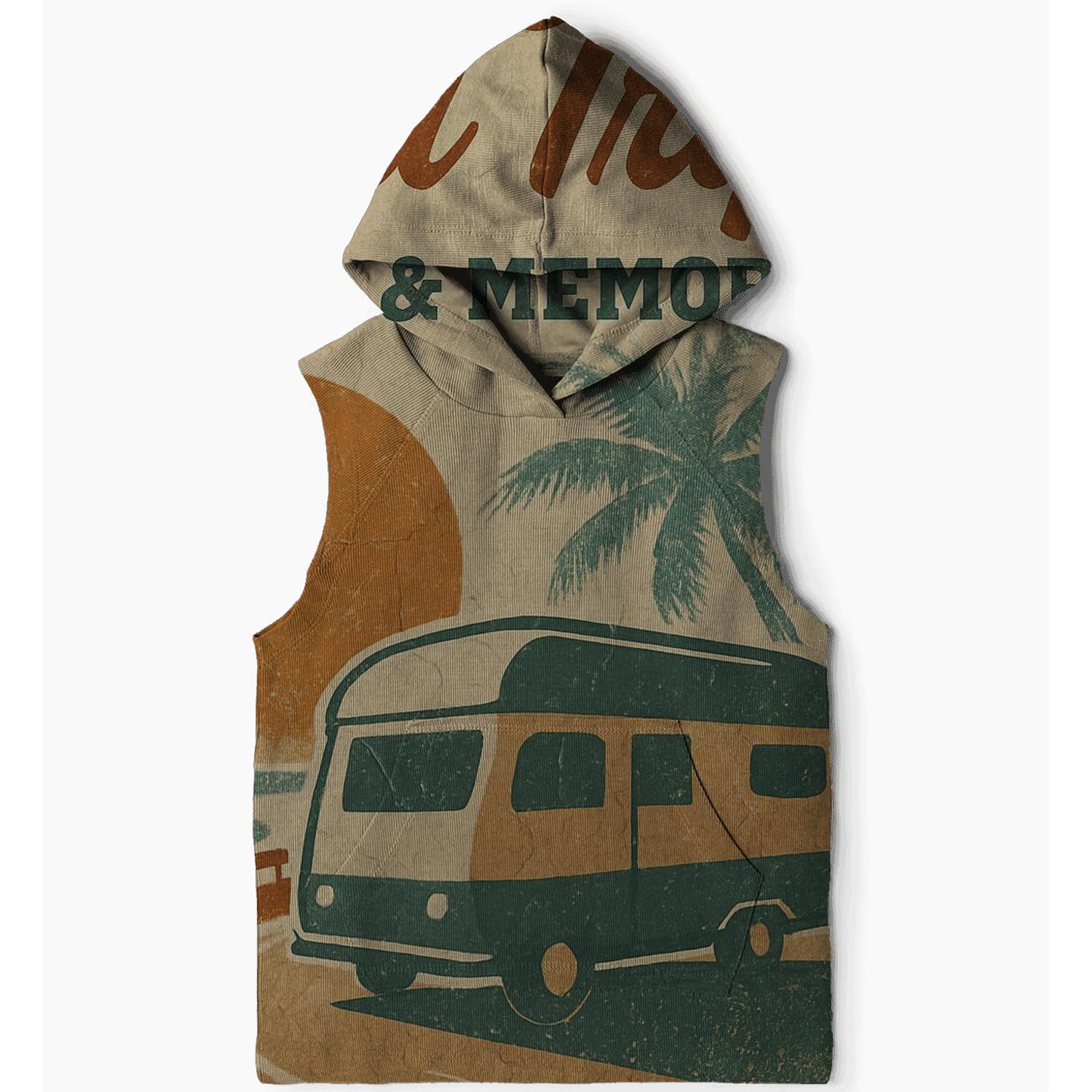 Sunwashed Roadtrip Poster heavyweight hoodies