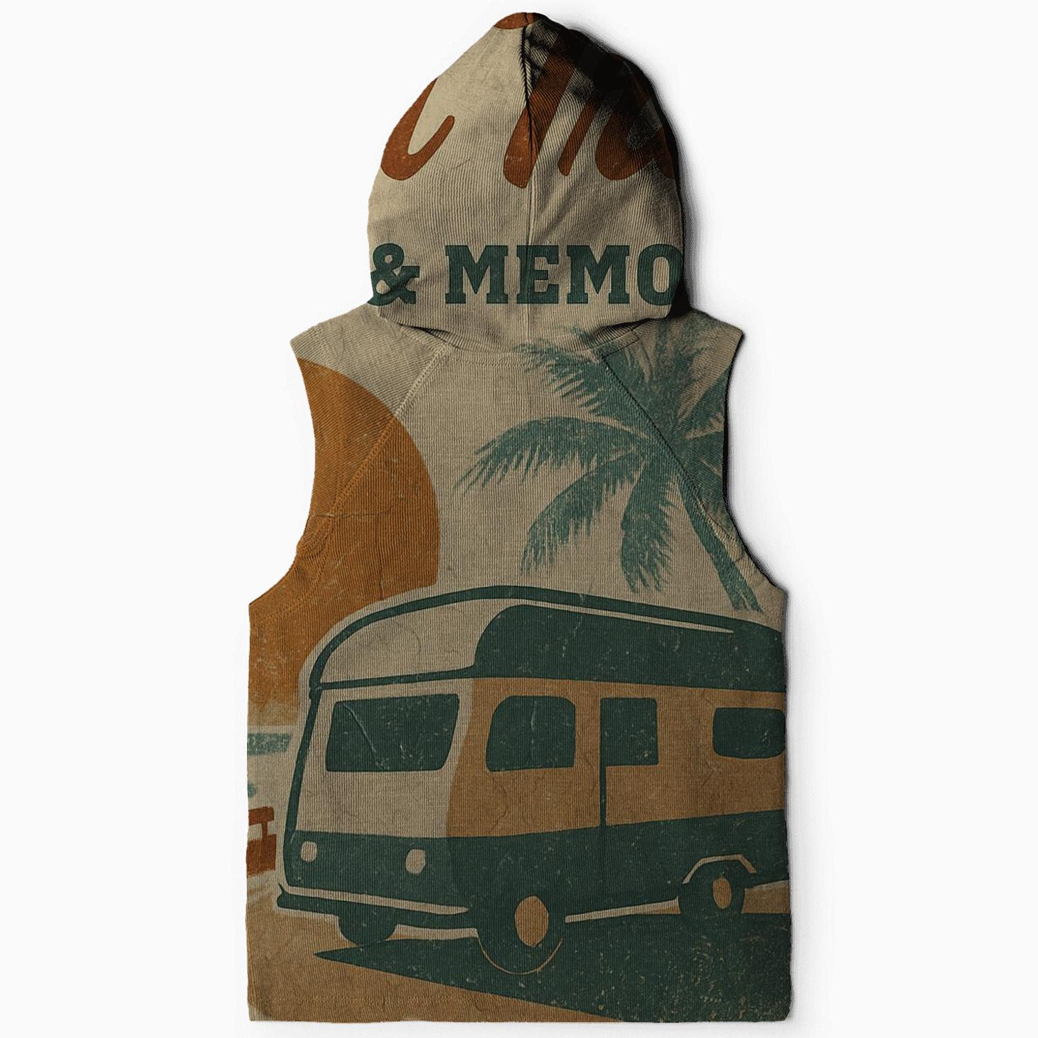 Sunwashed Roadtrip Poster heavyweight hoodies