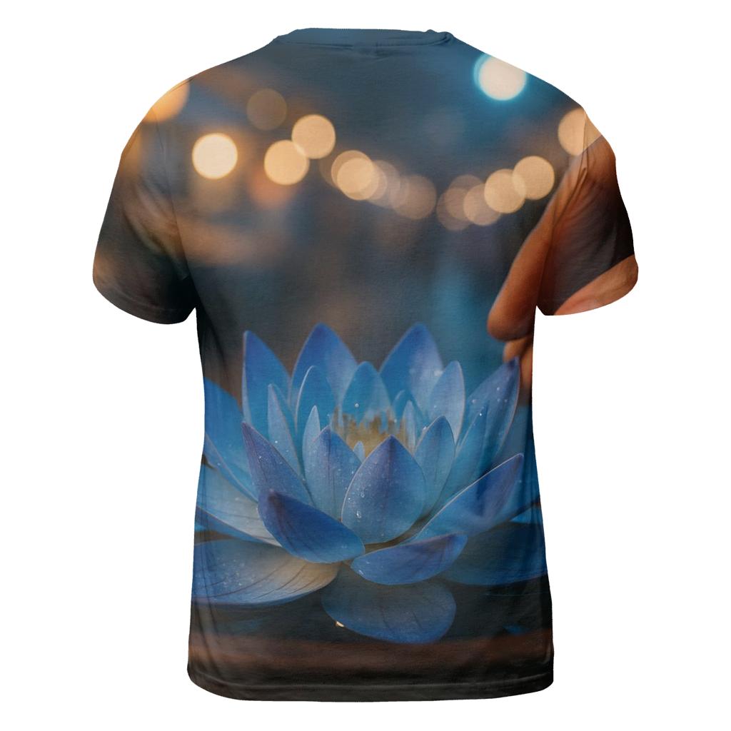 Midnight Lotus Market designer pattern shirts