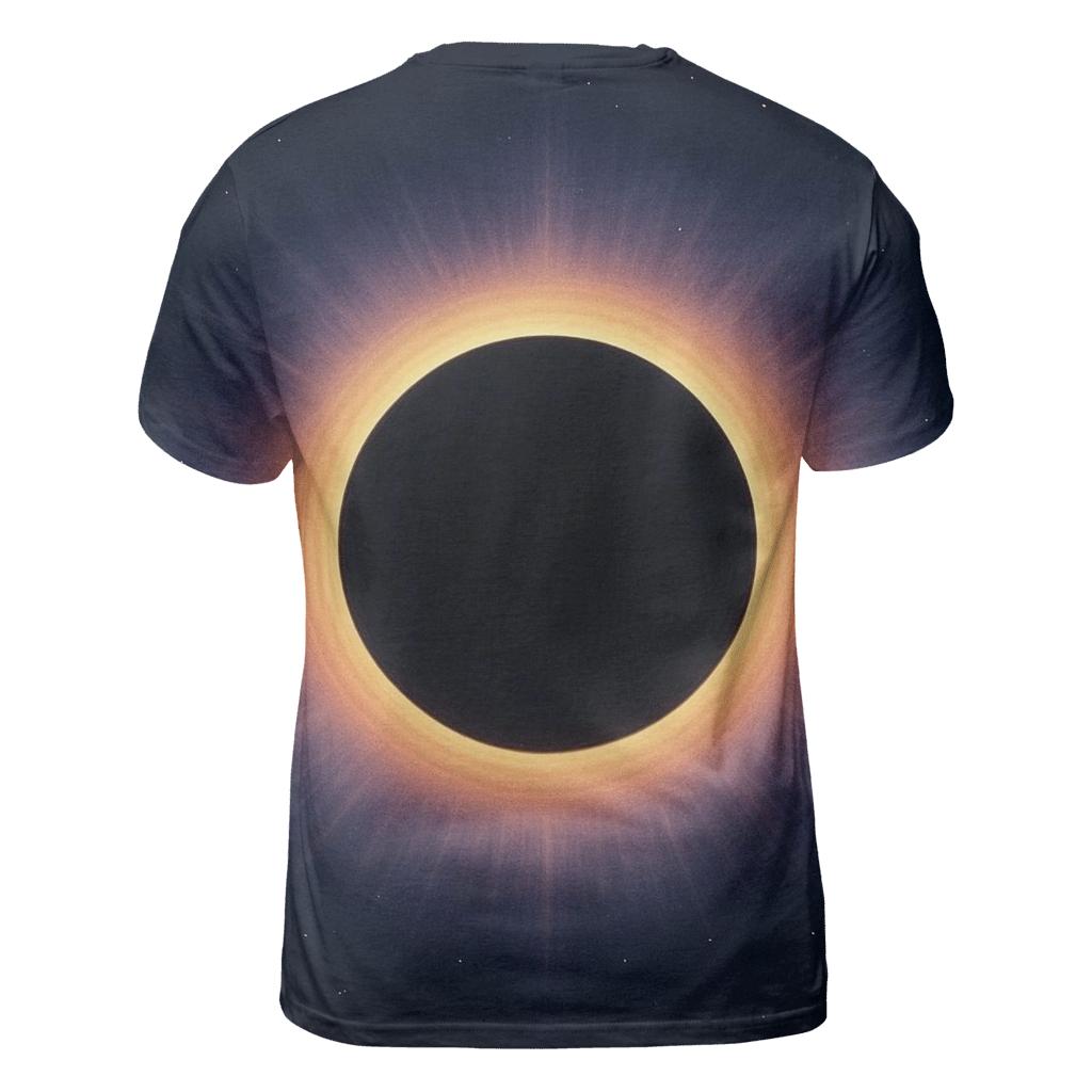 Celestial Eclipse Halo designer pattern shirts