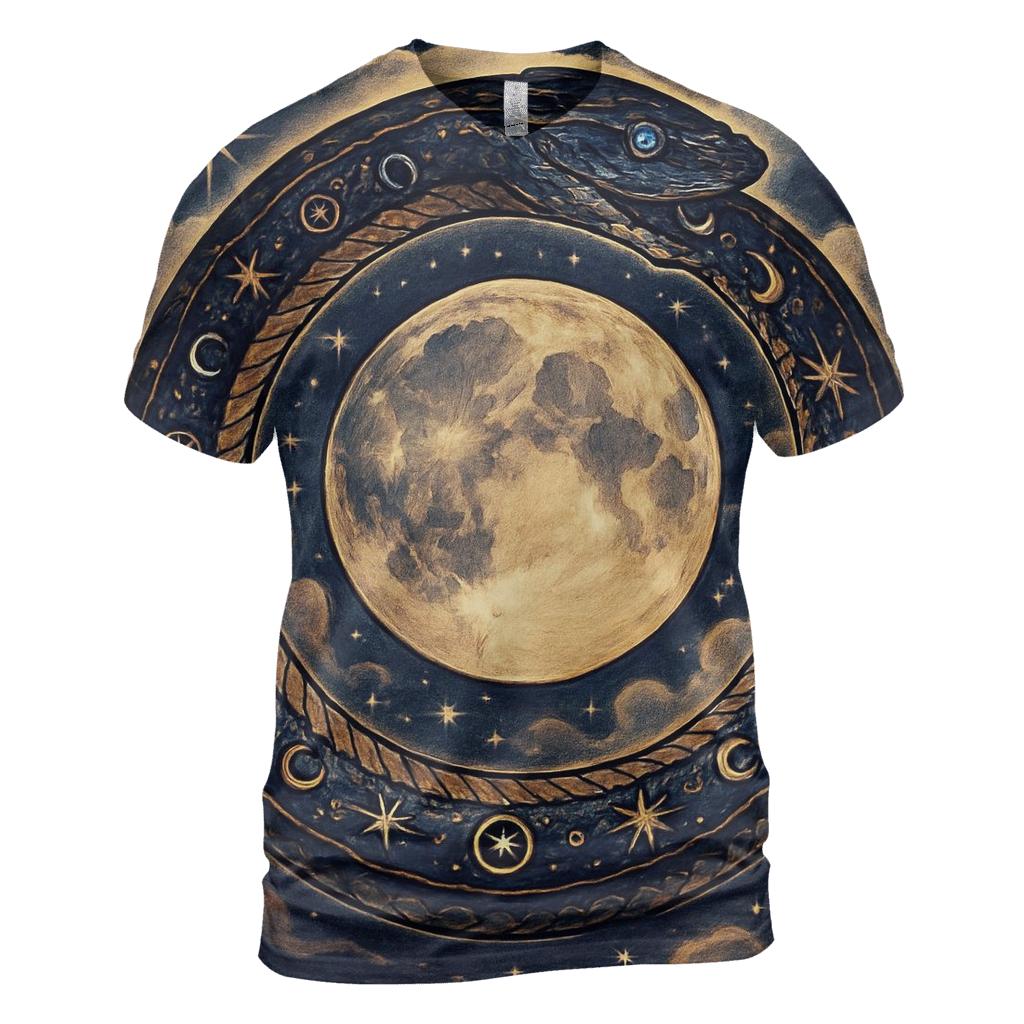 Celestial Ouroboros Awakening custom all-over print shirts