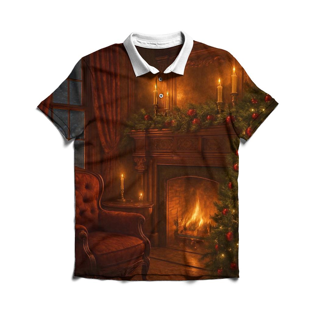 Evergreen Glow By Candlelight classic pique polos