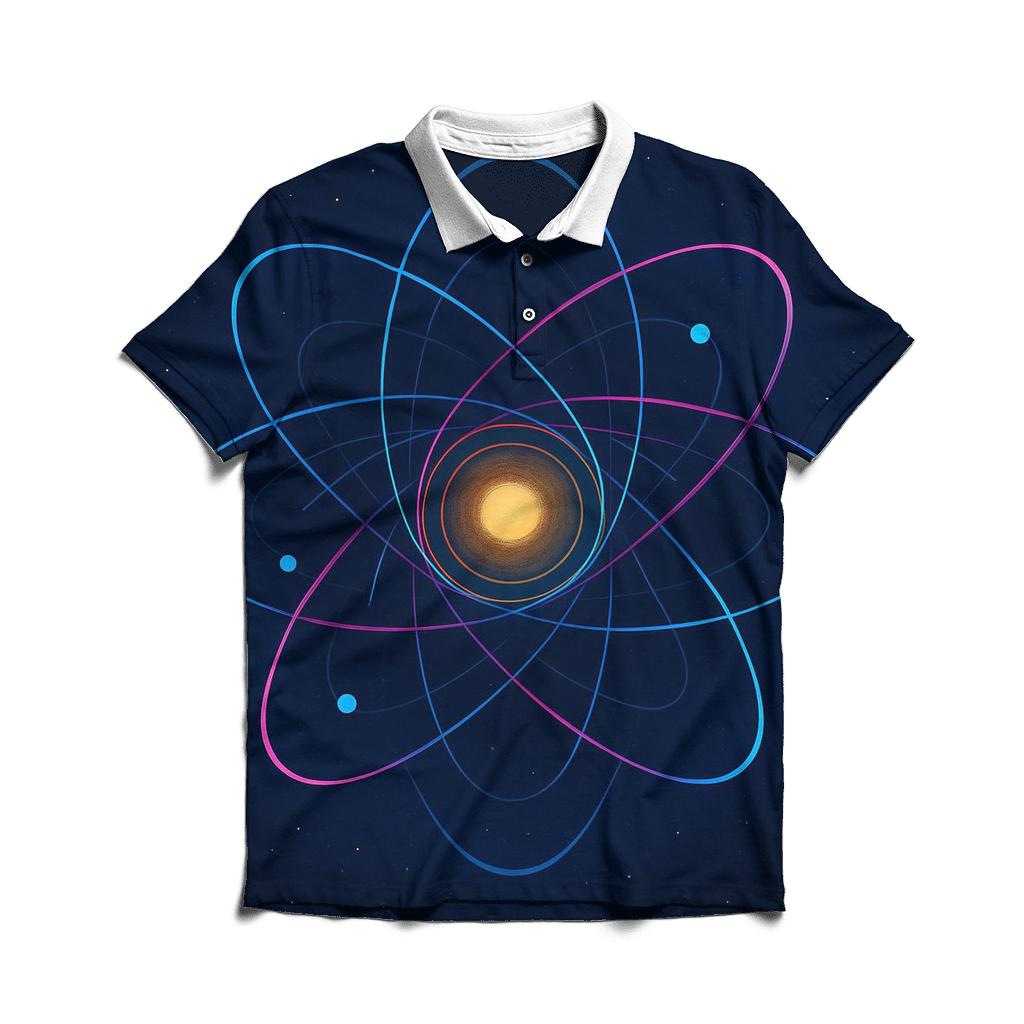 Chrono Orbit Bloom designer slim fit polos