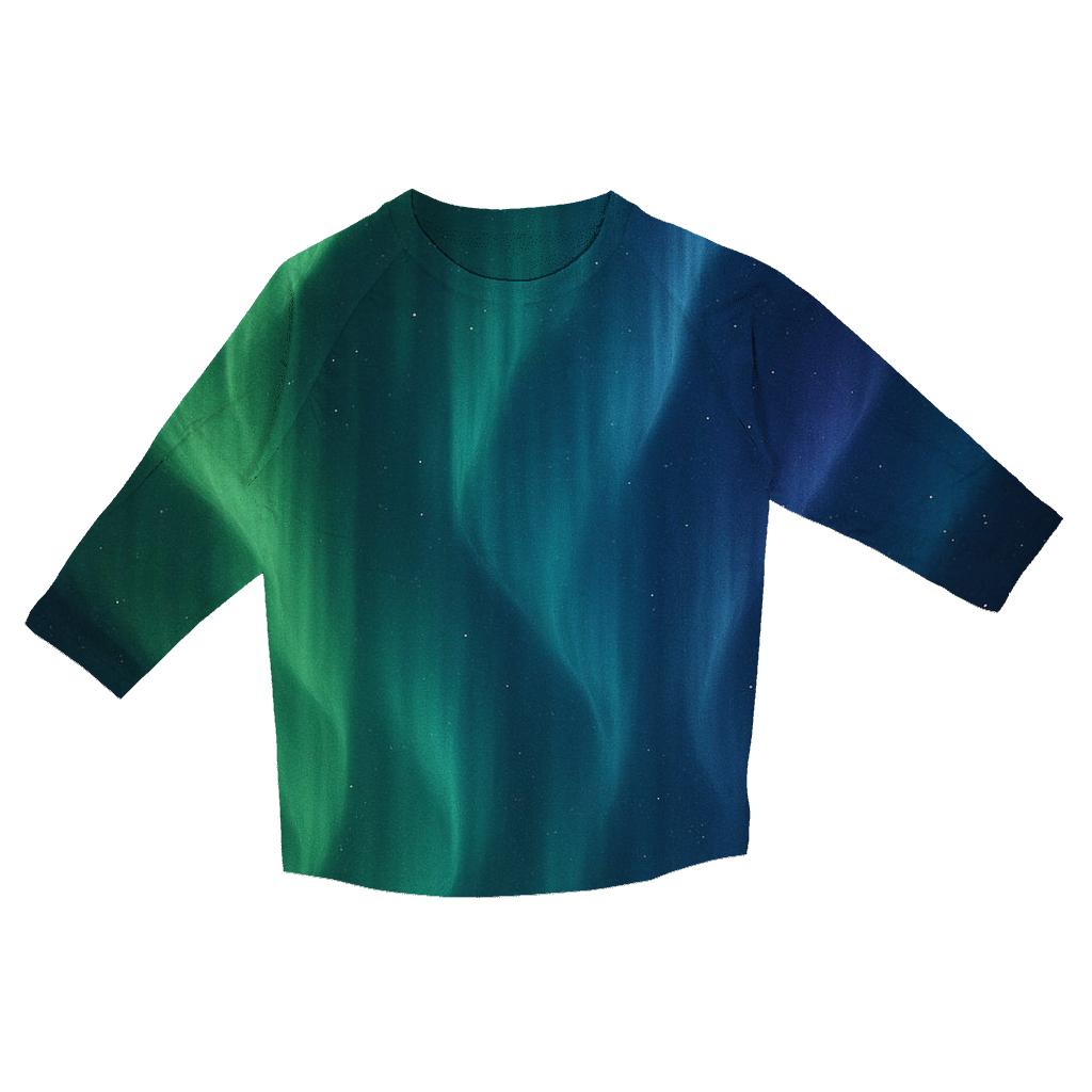 Celestial Auroral Veils personalized 3/4 sleeve tees