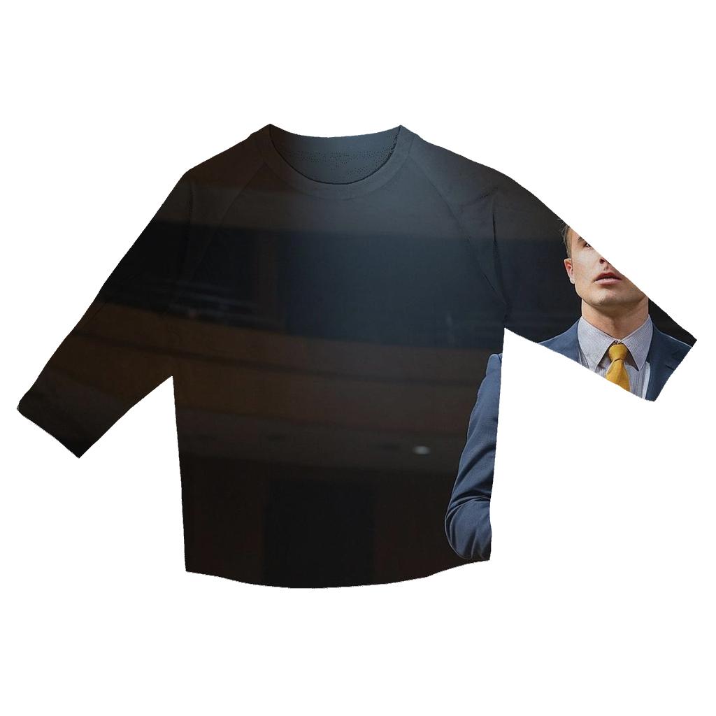 Charlie Kirk Speaking At A University Forum personalized 3/4 sleeve tees