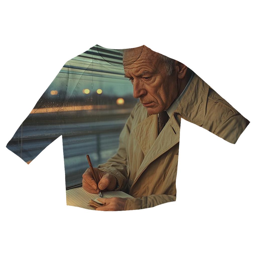 Graham Greene At The Border Motel custom 3/4 sleeve shirts
