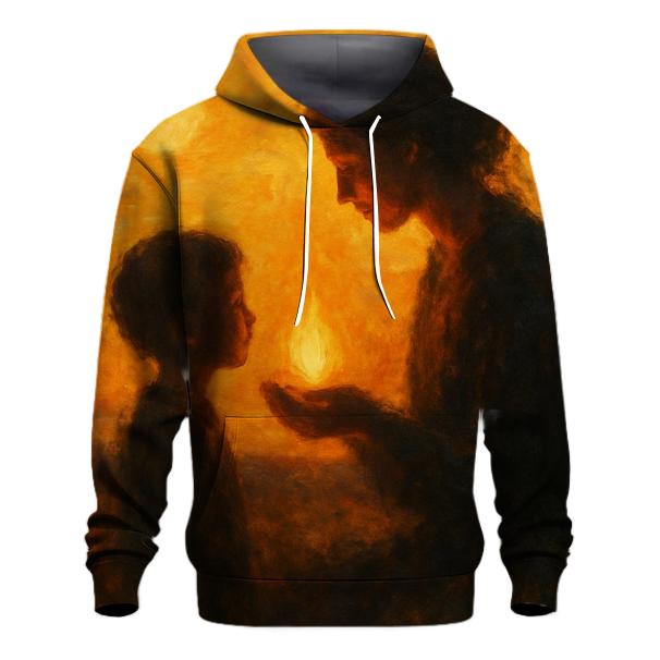 The Eternal Flame Within A Mothers Love designer hoodies