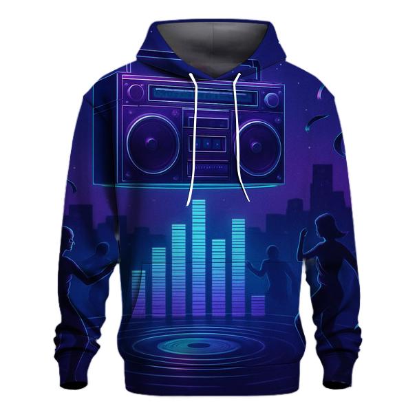 Midnight Boombox Ballet lightweight hoodies