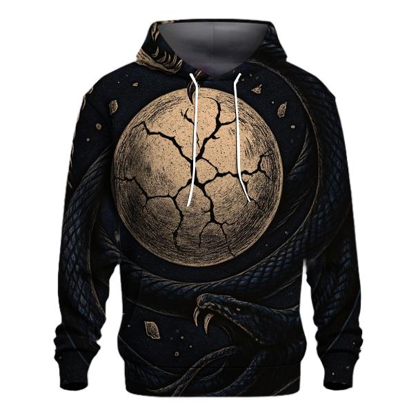 Helix Of The Last Eclipse heavyweight hoodies