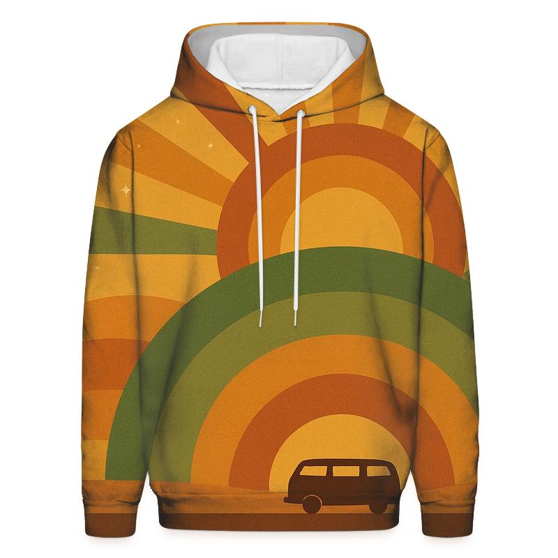 Solar Groove Sunset hoodies fashion