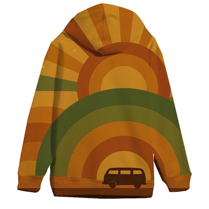 Solar Groove Sunset hoodies fashion