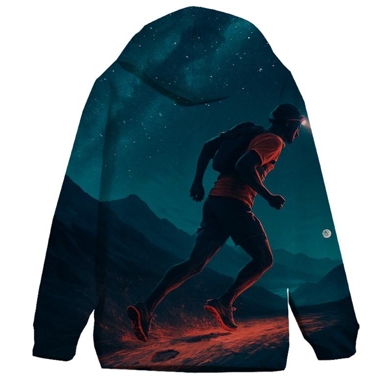 Midnight Trail Runner zip-up hoodies
