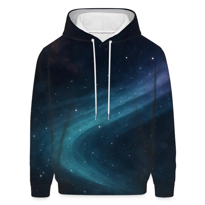 Nebula River Gradient lightweight hoodies