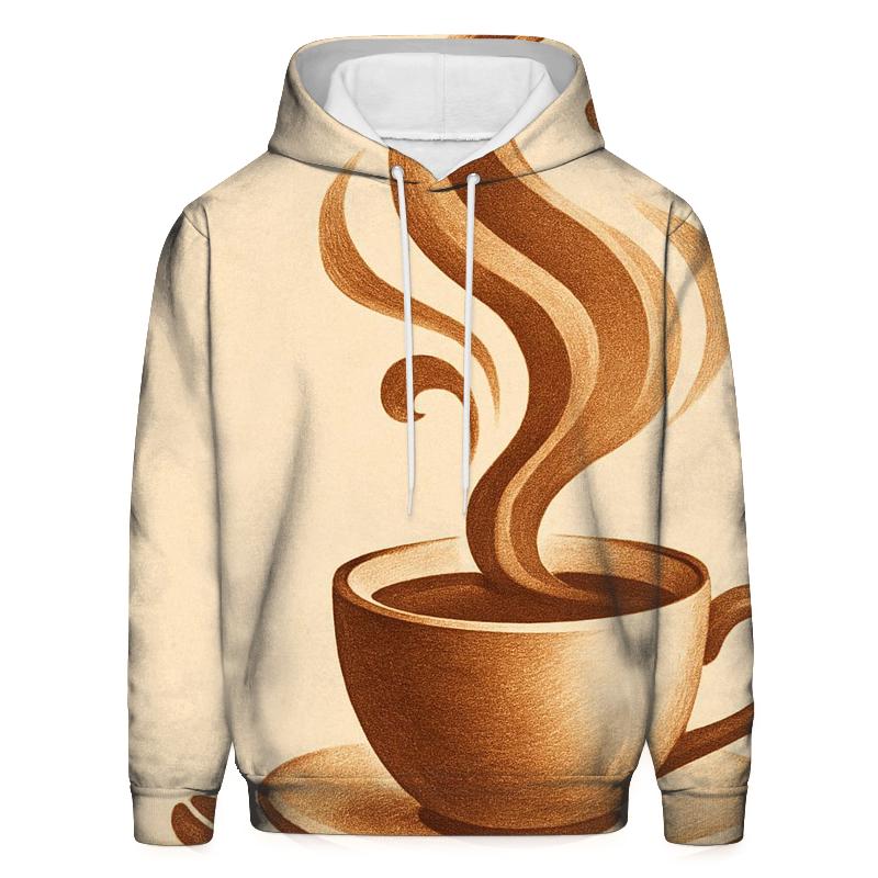 Aroma Spiral pullover hoodies